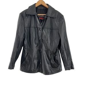 Wilsons Limited Editions Black Leather Jacket